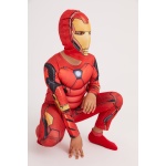 IRONMAN 2-3 Yaş /Disney-Marvel ORJİNAL LİSANSLI KASLI IRONMAN KOSTÜM / Dev Adam Parti Kıyafeti