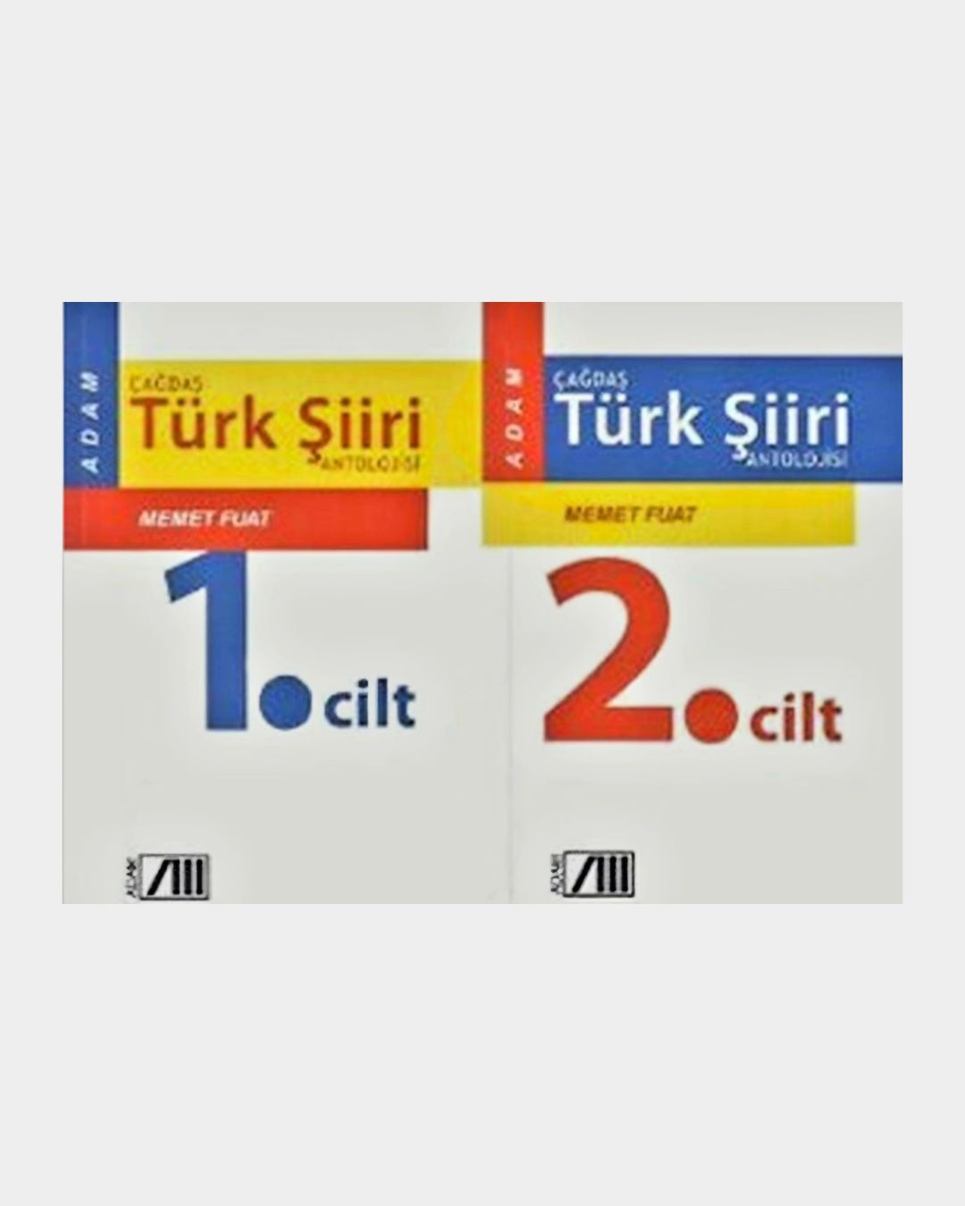 Çağdaş Türk Şiiri Antolojisi - (2 Cilt Takım)
